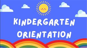  Kindergarten Orientation Sept 2, 2025